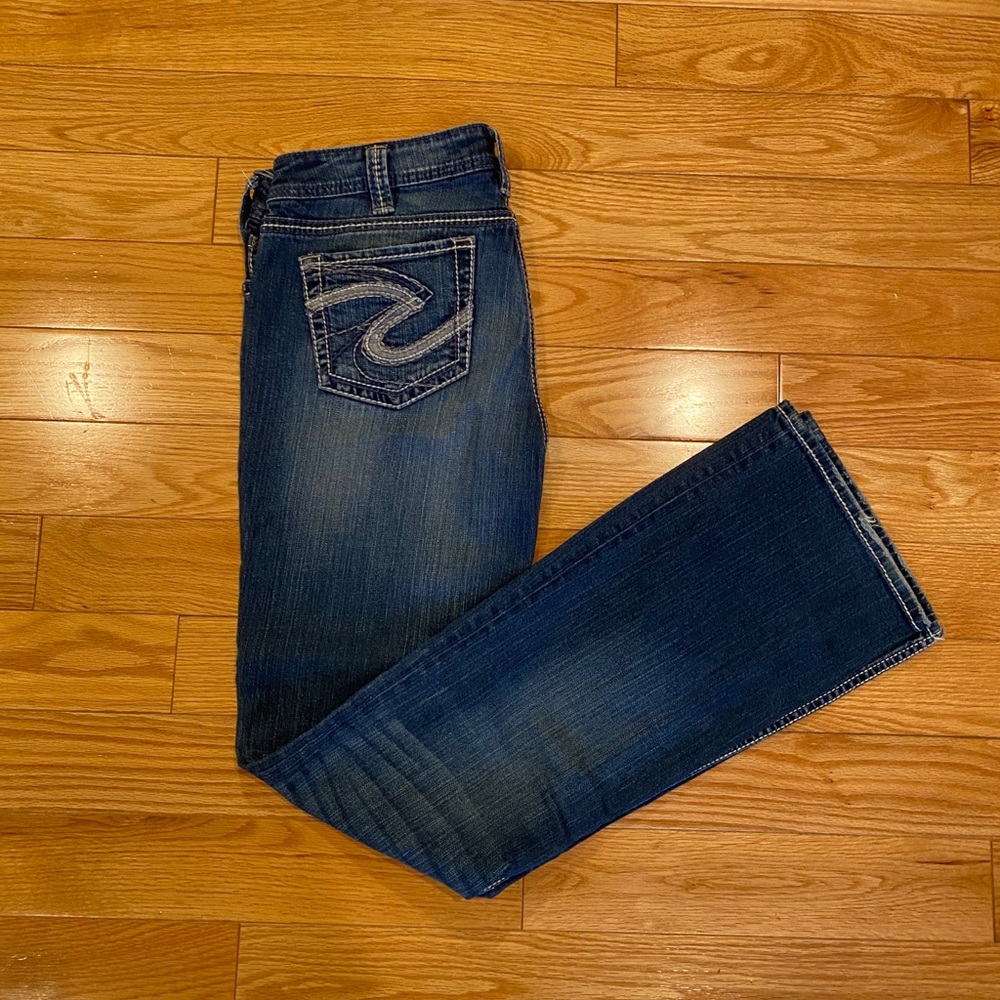 Silver jeans